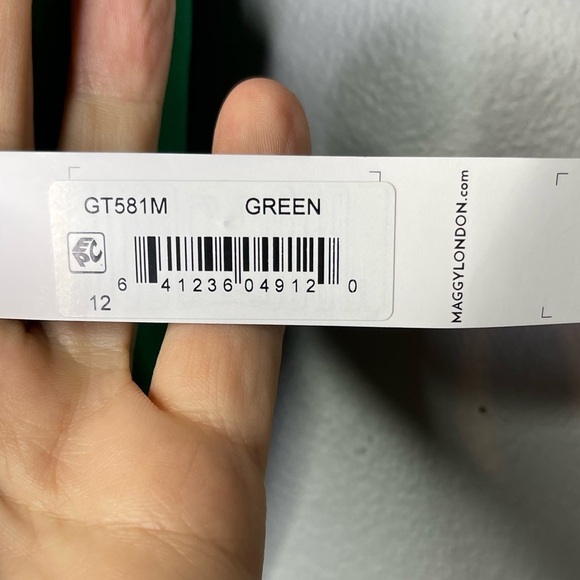 Maggy London Women’s 12 Green High Neck Jumpsuit Workwear Office Occasion NWT - Picture 6 of 10